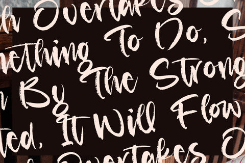 Brooks Martinez - Brush Handwritten Font Font Letterena Studios 