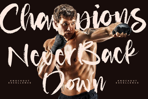 Brooks Martinez - Brush Handwritten Font Font Letterena Studios 