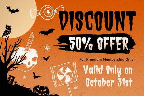 BROOMSTICK - Halloween Font SVG Mozarella 