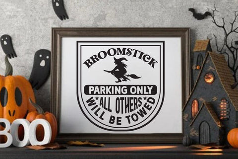 Broomstick parking only all others will SVG Angelina750 