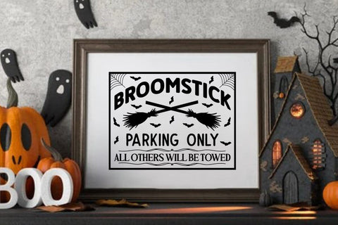 Broomstick parking only all others will SVG Angelina750 