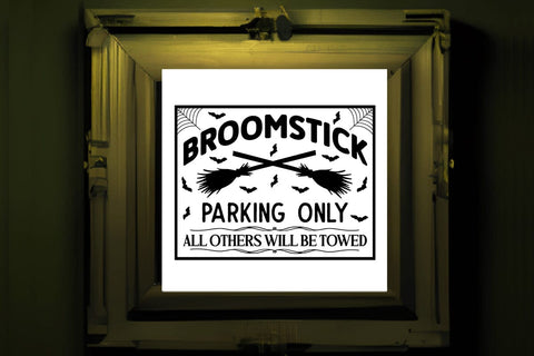 Broomstick parking only all others will SVG Angelina750 