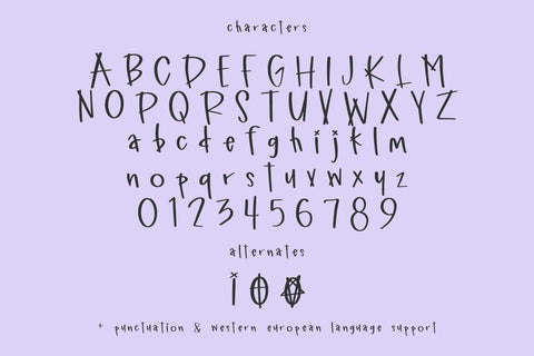 Broomsticks Witchy Font Font Beck McCormick 