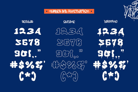 Bropz - Bold Dripping Graffiti Font | Urban Street Style & Outline Typeface Font Mozzatype 