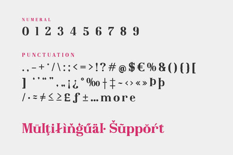 Broseki - Serif Display Font Font twinletter 