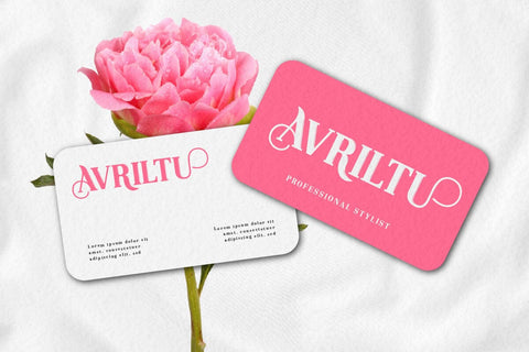 Broseki - Serif Display Font Font twinletter 