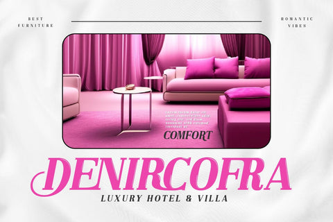 Broseki - Serif Display Font Font twinletter 