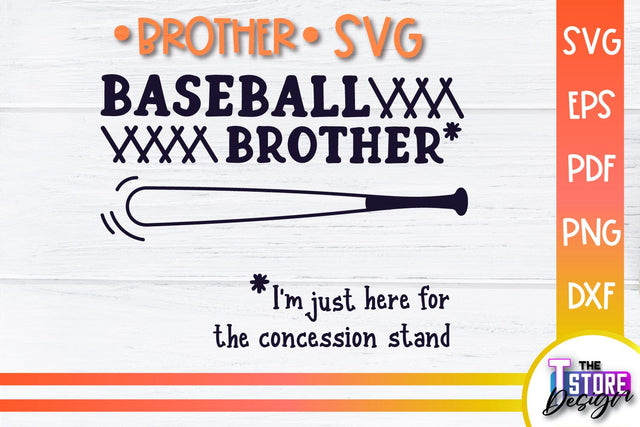 Brother SVG | Brother Quotes Design | Family SVG SVG The T Store Design 