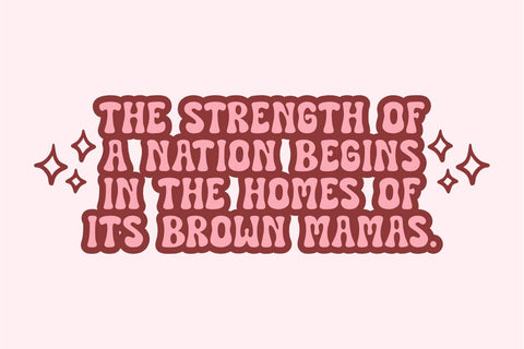 Brown Mama - Retro Groovy Font Font Masyafi Studio 