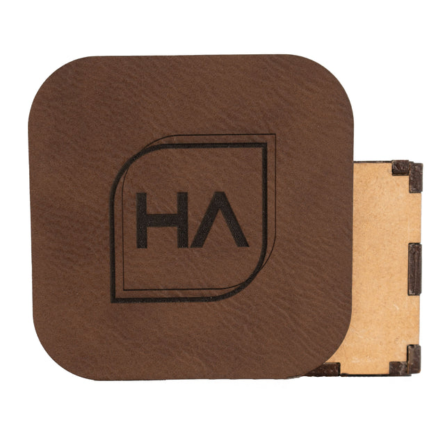 Brown/Black MakerLeatherette Sheet Physical Houston Acrylic 