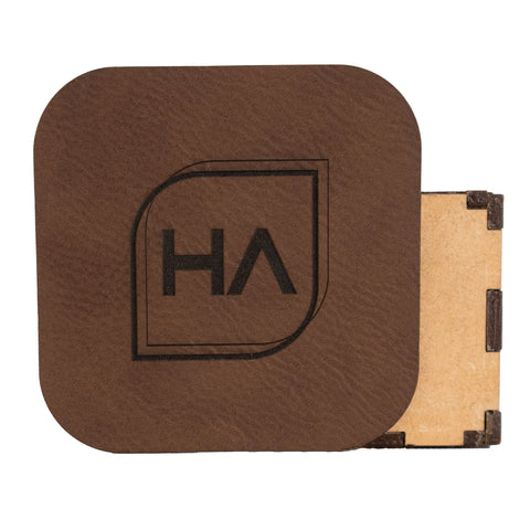 Brown/Black MakerLeatherette Sheet Physical Houston Acrylic 