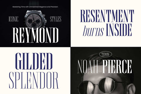 Brozeri – Casual Serif Family Font Arterfak Project 