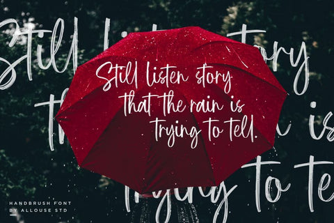 Brush Khalifa Font Allouse.Studio 