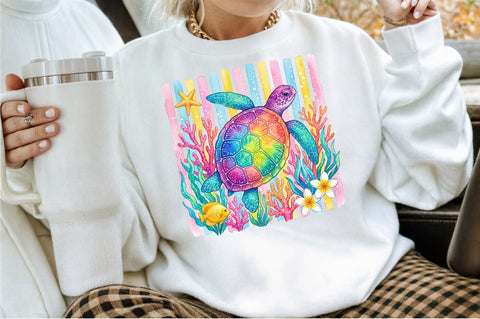 Brushstroke Summer Png Bundle Shirt Png Sublimation designartist 
