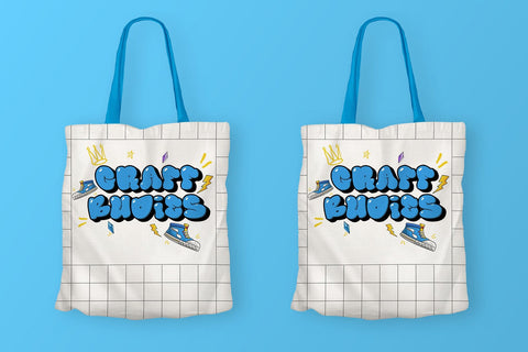 Bubble Block - 3d Balloon Graffiti Font Font Mozzatype 