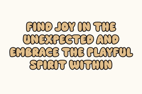 Bubble Bright - Retro Bubble Font Font Masyafi Studio 