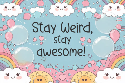 Bubble Charm Font - Playful Font, Kids Font, Cute Font Font TonisArtStudio 