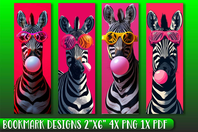 Bubble Gum Fun with Animal Characters Sublimation afrosvg 