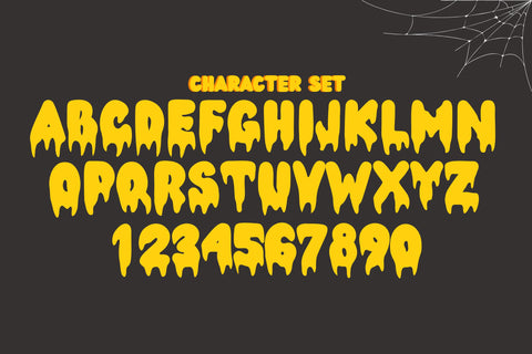 Bubble Halloween Font Dm Letter Studio 