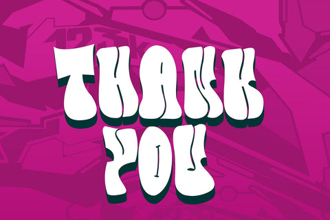 Bubble Horns - Graffiti Font Font Mozzatype 