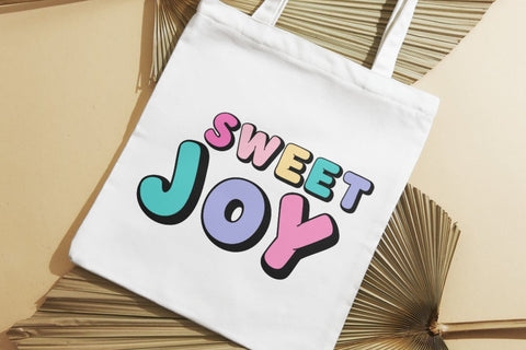 Bubble Joy – Playful Bubble Font (Regular & Outline Font AnningArts Design 