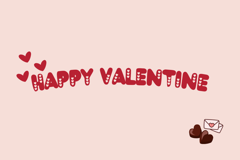 Bubble Valentine Font Font Dm Letter Studio 