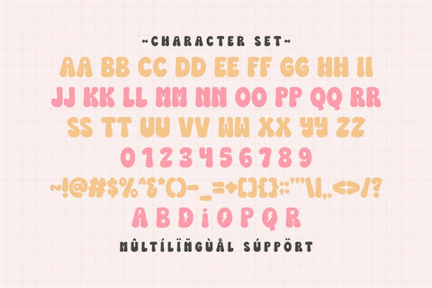 Bubble Vibes - Retro Bubble Font Font Masyafi Studio 