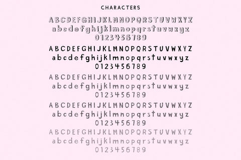 Bubblewink Sans Font Beck McCormick 
