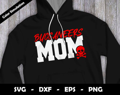 Buccaneers Mom SVG Cut File, Buccaneers logo SVG Design, Buccaneers Mom Football, T-Shirt Sublimation Design Png SVG Arthur Arellano 