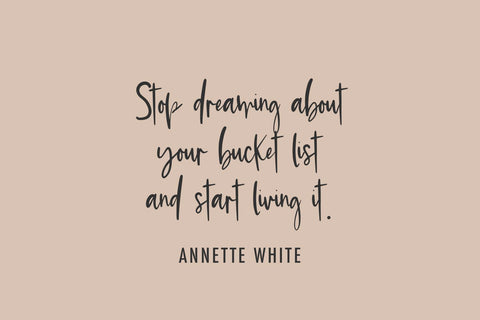 Bucket List Script Font Beck McCormick 