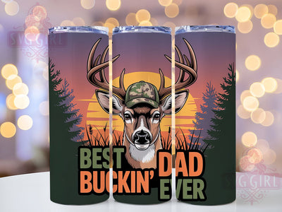 Buckin Dad Western 20oz Tumbler, Father’s Day Gift, Sublimation Wrap, Buckin’ Dad Mug, 20oz Tumbler Design, Dad Quotes PNG, Western Father Design Sublimation SvggirlplusArt 
