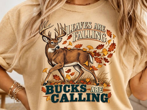 Bucks Are Calling Fall PNG SVG artprintfile 
