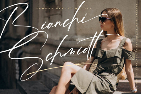 Budapesta Romantes - Modern Signature Script Font Letterena Studios 