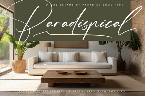 Budapesta Romantes - Modern Signature Script Font Letterena Studios 