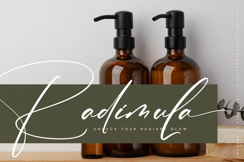 Budapesta Romantes - Modern Signature Script Font Letterena Studios 