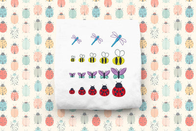 Bugs Micro Embroidery Set Embroidery/Applique DESIGNS Risa Rocks It 