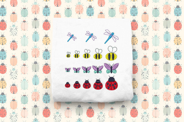 Bugs Micro Embroidery Set Embroidery/Applique DESIGNS Risa Rocks It 