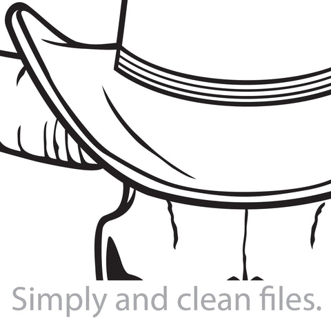 Bull skull and cowboy hat (cow) SVG TribaliumArtSF 