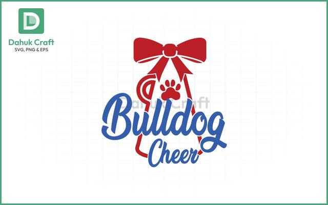 Bulldogs Cheer SVG – Team Spirit SVG PNG & EPS V 1 SVG dahukdesign 