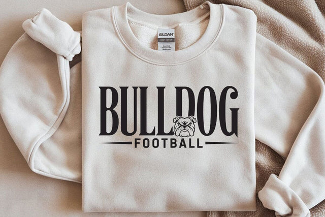 Bulldogs Football Mascot SVG PNG: Shirt Design SVG DesignDestine 