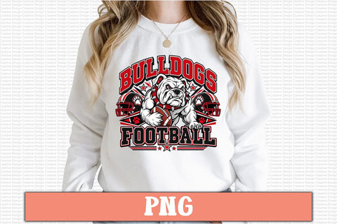Bulldogs Football PNG Sublimation Craftlabsvg24 