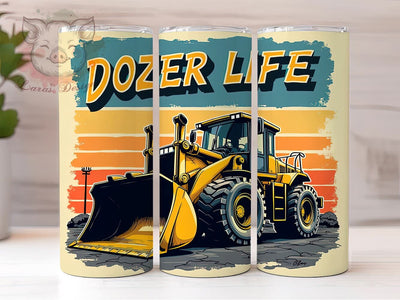 Bulldozer Tumbler, Construction Life PNG, Heavy Equipment Drinkware, Dozer Life Sublimation Design, Construction Worker Gift, Funny Construction Tumbler, Heavy Machinery Wrap Sublimation Lara' s Designs 