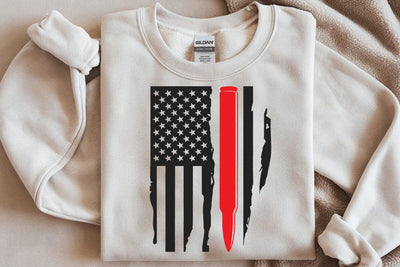 Bullet American Flag svg, American Bullet Flag, svg SVG DesignDestine 