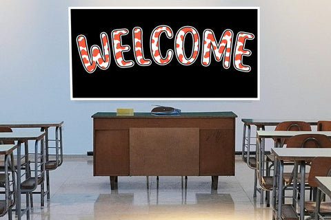 Bulletin Board Alphabet Letters (Cow Pattern) Ready to Print Digital Pattern zafrans studio 