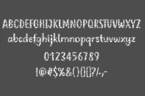 Bulletin Board Alphabet Letters (Cow Pattern) Ready to Print SVG zafrans studio 