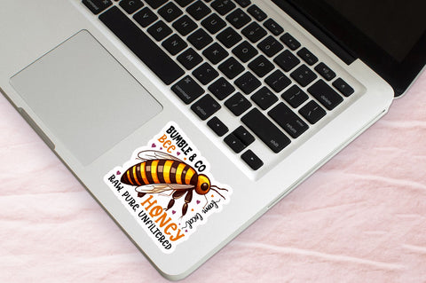 Bumble & co Bee Sticker Design Sublimation Regulrcrative 