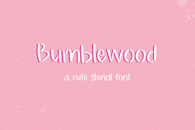 Bumblewood Sans Font Beck McCormick 