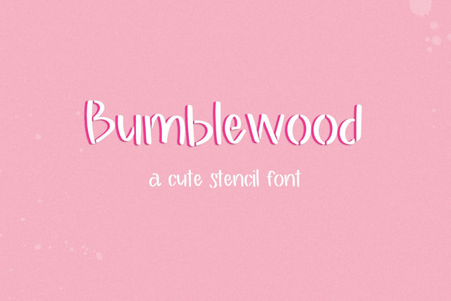 Bumblewood Sans Font Beck McCormick 