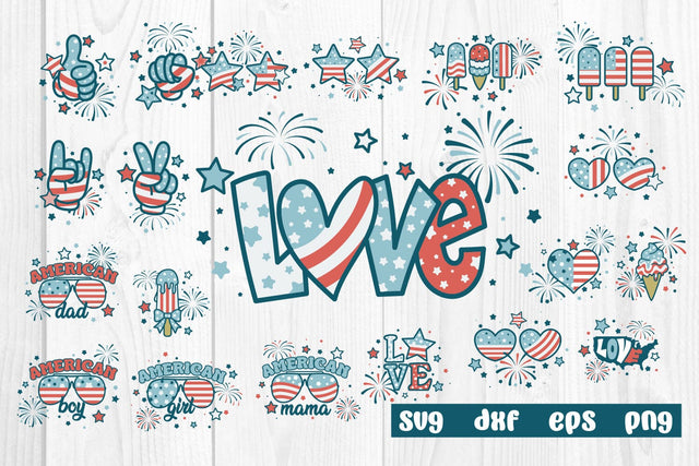 Bundle 4th of July svg, sublimation SVG dadan_pm 
