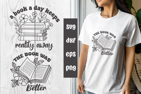 Bundle. book quotes, book lover svg, bookmark svg, librarian SVG dadan_pm 